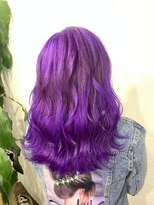 クラン ヘアーアンドスタジオ(CLAN hair & studio)&nbsp;パープルカラー