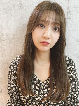 ウィット(wit) 韓国風ロング×ラベンダーカラー【wit 武蔵小杉】