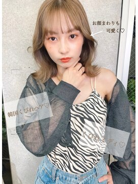 リコバイアフロート(riko by afloat) 韓国風くびれヘア/くびれミディ/エギョモリ