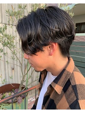 アントルポ(entrepot) 前下がりセンターパート