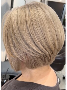 ヘアーアンドメイク グルック(hair&make Gluck) ブリーチxベージュ