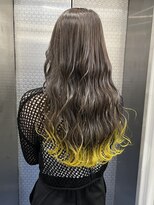 ホワイト 梅田(white)&nbsp;#グレー×レモンイエロー