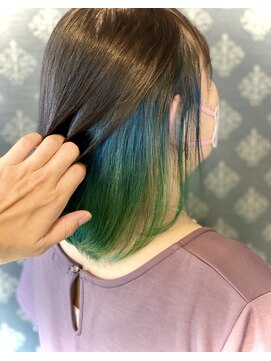スーリールアドラーブルヘア(Sourire Adorable Hair) インナーグラデーションカラー