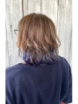 エスハートオブヘアー 植田店(ES Heart of HAIR) 【ES伊藤】ウィンタースタイルNo.58アッシュブルー