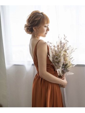 マルケ(marquer) 堀江/ヘアセット/ダウンシニヨン