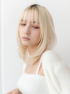 イオ 本厚木(io) ハッシュカット韓国レイヤーイメチェンフルバング小顔