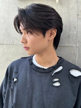 ニコ トウキョウ ヨコハマ(nico) メンズヘア/センターパート/韓国ヘア//ニュアンスパーマ