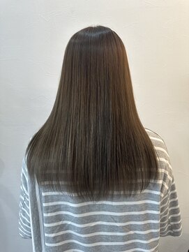 ラビスモア(Lovis moa) 切りっぱなしボブ/ピンクブラウン/エアリーロング/美髪のススメ