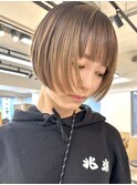 hegi__sand/ボブ/ショート/韓国風/前髪カット[大阪梅田]
