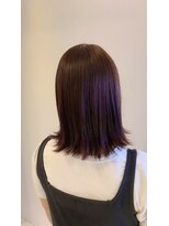 アリーズ シブヤ(ALLYS shibuya)&nbsp;ブリーチなしのレッドピンクロブ