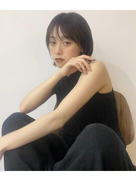 ベンジー 蔵前ii店(benji) 大人かわいいくびれボブ　3