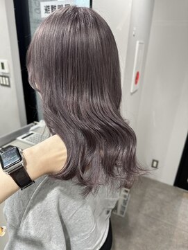 リグ 横浜(Lig.) シアーグレージュカラーケアブリーチアッシュグレージュブリーチ