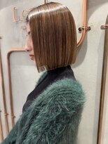 ロンド エスポワール 錦糸町(Lond espoir)&nbsp;【澤口】ウェーブミディアム似合わせカットメルティカラーボブ