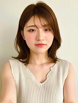 ベレッタ ネヤガワ(veretta. neyagawa)&nbsp;透明感/ナチュラル/ミディアム/オトナ女子/顔周りレイヤー/春