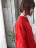 【似合わせカット+カラー+潤いトリートメント】￥7,900-メンズも◎表参道