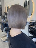 レノ 直江店(RENO)&nbsp;切りっぱなしボブ/ミルクティーグレージュ