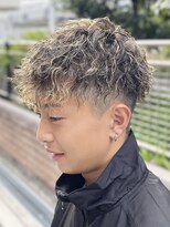 刈部倶楽舞&nbsp;ツイストスパイラル/スキンフェード/メンズパーマ