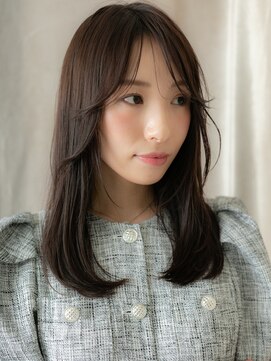 カバーヘア ブリス 北浦和(COVER HAIR bliss) 大人美人姫カット艶感エアストレート美髪ロングY北浦和20代30代