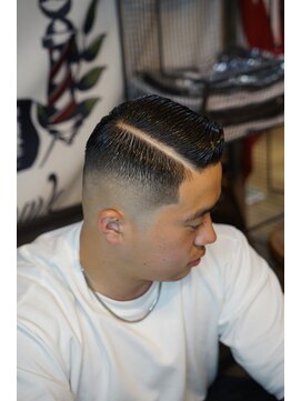 バーバーショップノア(BARBERSHOP NOR) サイドパート