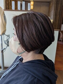 ナチュラリーアライヴ(Naturally ALive)の写真/圧倒的なリピート率◎ショート&ボブならココで決まり！乾かすだけでキマる"小顔魅せ＆美シルエット"が叶う