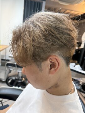 ヴィ 大宮(Vii) 大宮/カット/短髪/毛流れ/センターパート