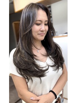 アイノワ 泉佐野店(ainowa) ハイライト、レイヤーカット