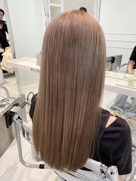 ヘアーアンドメイク ニューヨークニューヨーク 姫路店(Hair&Make NYNY) ミルクティーグレージュカラー