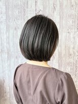イング(ING)&nbsp;【40代お客様スタイル】　似合わせボブ×艶髪オーガニックカラー