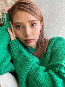 スリー バイ ベルベット 博多(THREE... by velvet) メープルベージュ