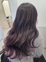 トッカ 茨木(tocca)&nbsp;【ブリーチ無しカラー】髪質改善カラー×艶々ボルドー★