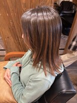 ヘアードレスビュー(hair dress V.I.E.W)&nbsp;外はねしても可愛いミディアムhair