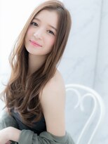 ローレン(LOREN)&nbsp;透明感ベージュが映える韓国風ロング/ロング料金なし