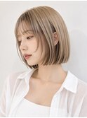 アンブレラカラー♪ミルクティーブロンド♪