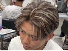 メンズサロン キング 心斎橋店(Men’s salon K!ng)の雰囲気(メンズハイライト特化サロン/人気のフェザーパーマとの相性も◎)