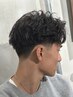 【男前カットコース】カット+シェービング+マッサージ+シャンプー+眉カット