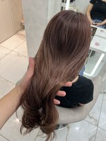 アロン(ALLON)&nbsp;ほんのり赤みを感じる 大人っぽいカシスブラウンカラー髪質改善