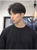 毛流れパーマ