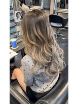 ヘア フラッグ 西葛西店(hair flag) 透明感たっぷりのバレイヤージュ