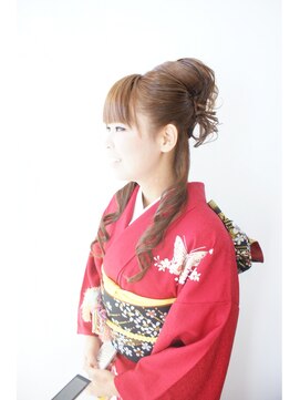 デイズ(DAYS) 着物ハーフアップ