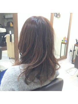 ヘアリラクシングルーラ(hair relaxing LuRa) ブルージュカラー【武蔵小杉　新丸子　ルーラ】