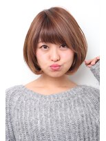 パティオンツー(PATIONN2)&nbsp;ナチュラルストレートボブ☆ハイライトで外国人風♪
