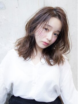 メノン 茨木店(Menon) ヘルシーレイヤー×イルミナカラー×ことりベージュ