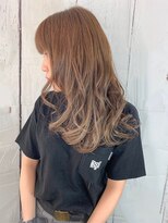 セシルヘアー 姫路店(Cecil hair) ベージュ×カール