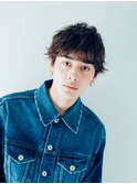 外ハネマッシュショート