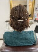 ボブヘアのセット