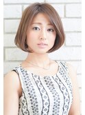 大人可愛いツヤ髪小顔ストレートボブ・７