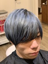 ハジー(Hajy)&nbsp;ツートーン×ブルーアッシュ