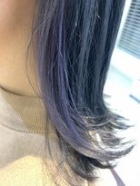 ラ メール ヘア デザイン(La mer HAIR DESIGN)&nbsp;インナーカラー★ラベンダーパープル