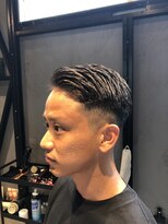 カレンズオブスタイル(CURRENNS OF STYLE)&nbsp;サイドパート　フェードカット