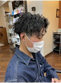 波巻きスパイラルパーマツイストスパイラルパーマ